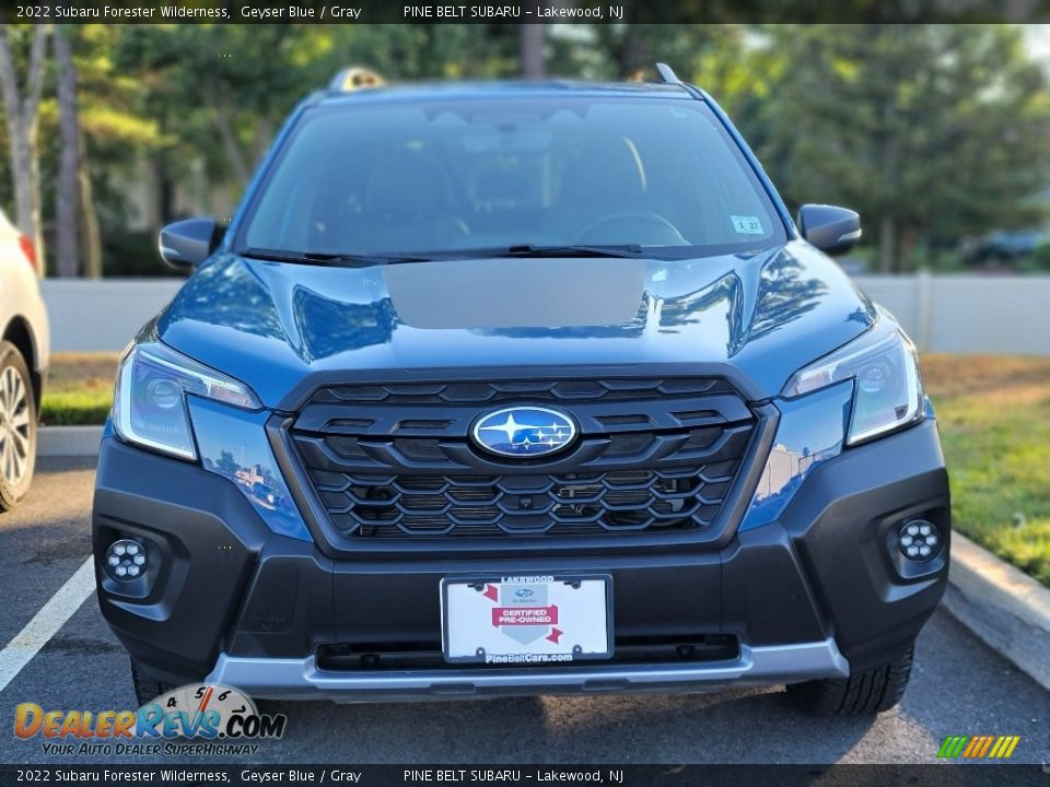 2022 Subaru Forester Wilderness Geyser Blue / Gray Photo #2