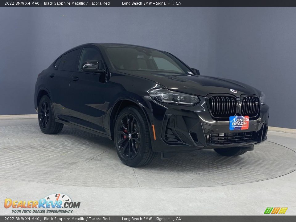 Front 3/4 View of 2022 BMW X4 M40i Photo #28