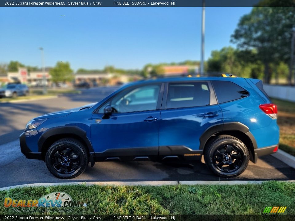 2022 Subaru Forester Wilderness Geyser Blue / Gray Photo #10