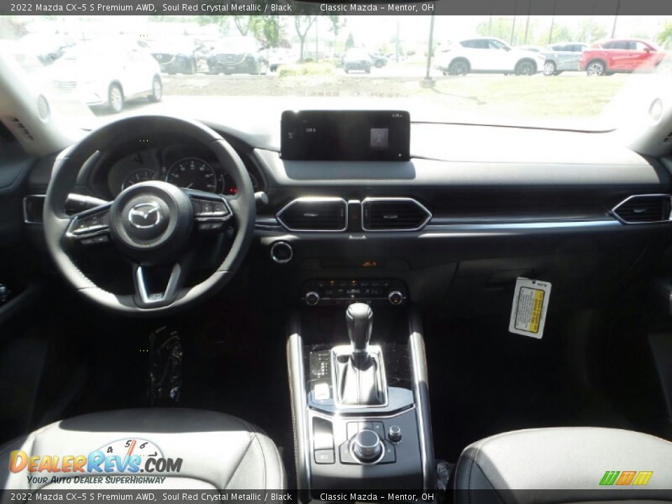 2022 Mazda CX-5 S Premium AWD Soul Red Crystal Metallic / Black Photo #3