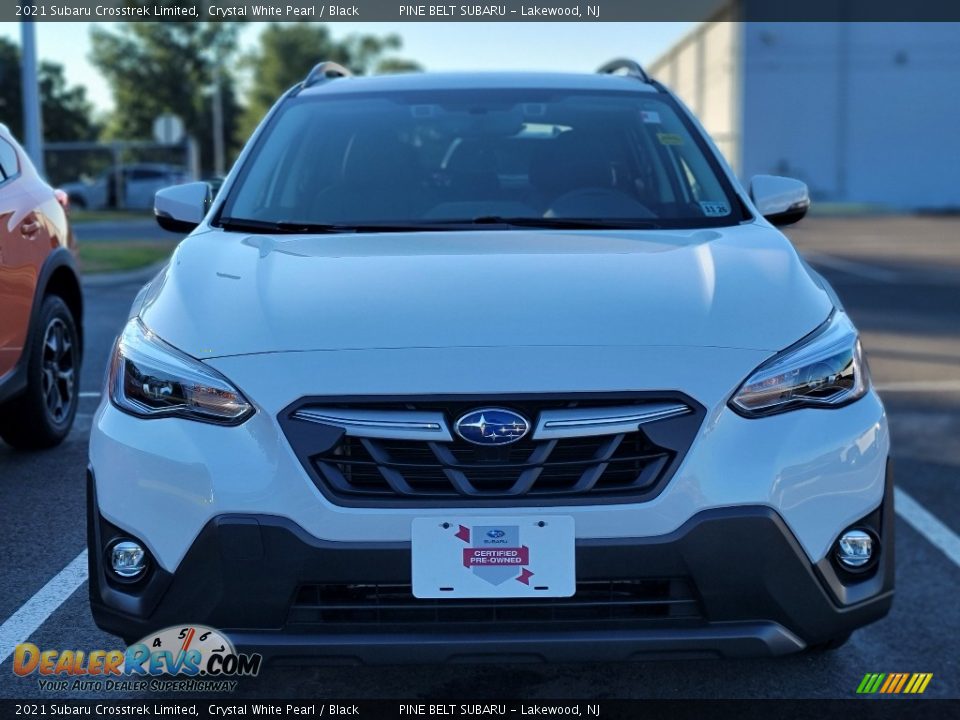 2021 Subaru Crosstrek Limited Crystal White Pearl / Black Photo #2