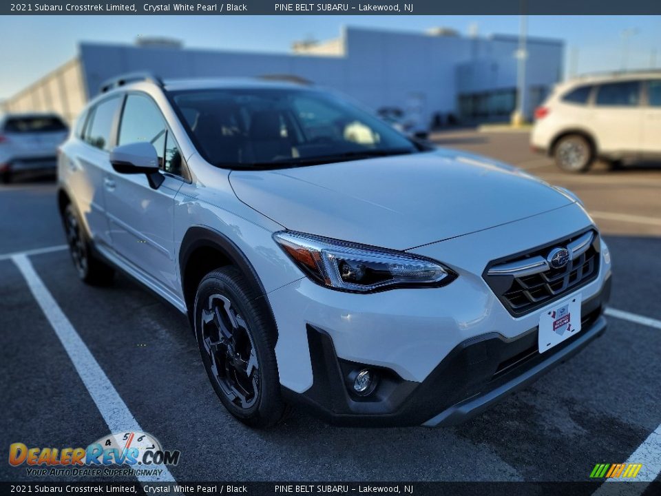 2021 Subaru Crosstrek Limited Crystal White Pearl / Black Photo #3