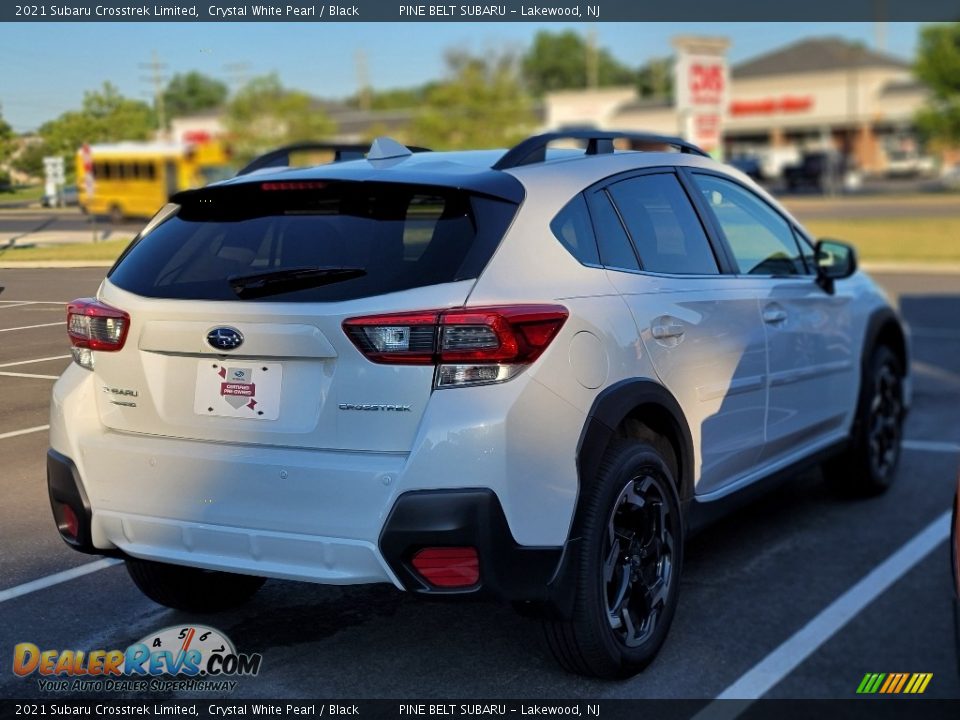 2021 Subaru Crosstrek Limited Crystal White Pearl / Black Photo #5