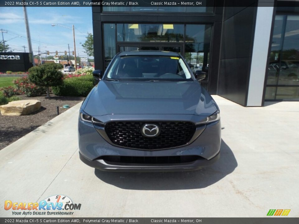 2022 Mazda CX-5 S Carbon Edition AWD Polymetal Gray Metallic / Black Photo #2