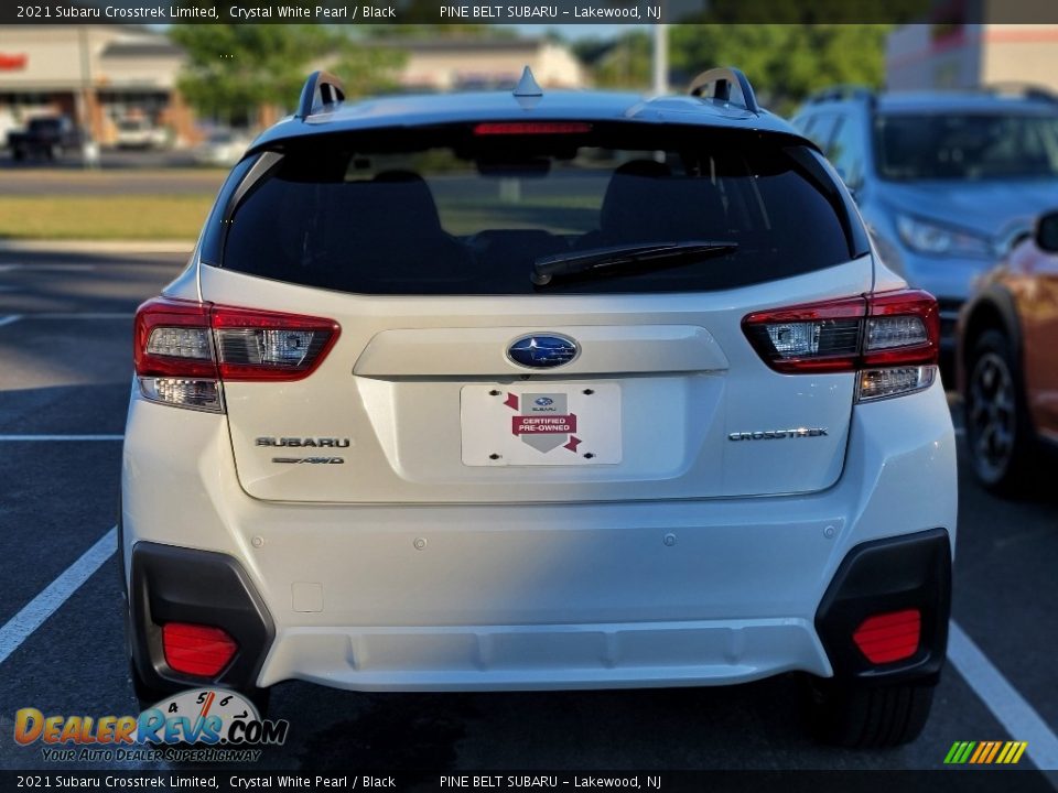 2021 Subaru Crosstrek Limited Crystal White Pearl / Black Photo #6