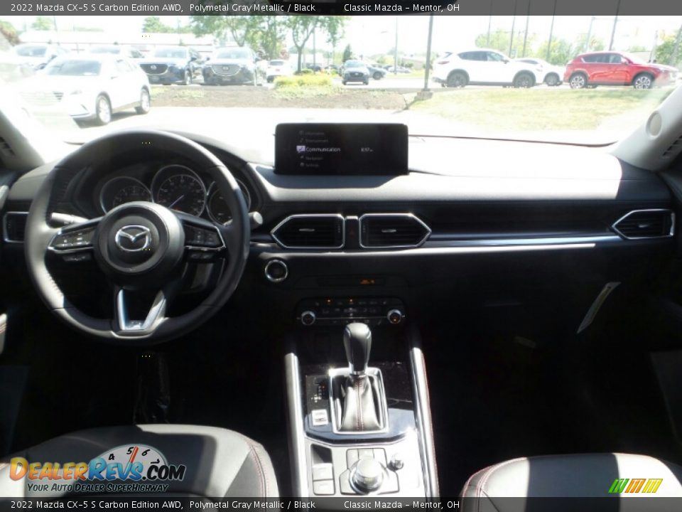 2022 Mazda CX-5 S Carbon Edition AWD Polymetal Gray Metallic / Black Photo #3