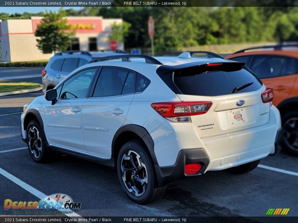 2021 Subaru Crosstrek Limited Crystal White Pearl / Black Photo #7