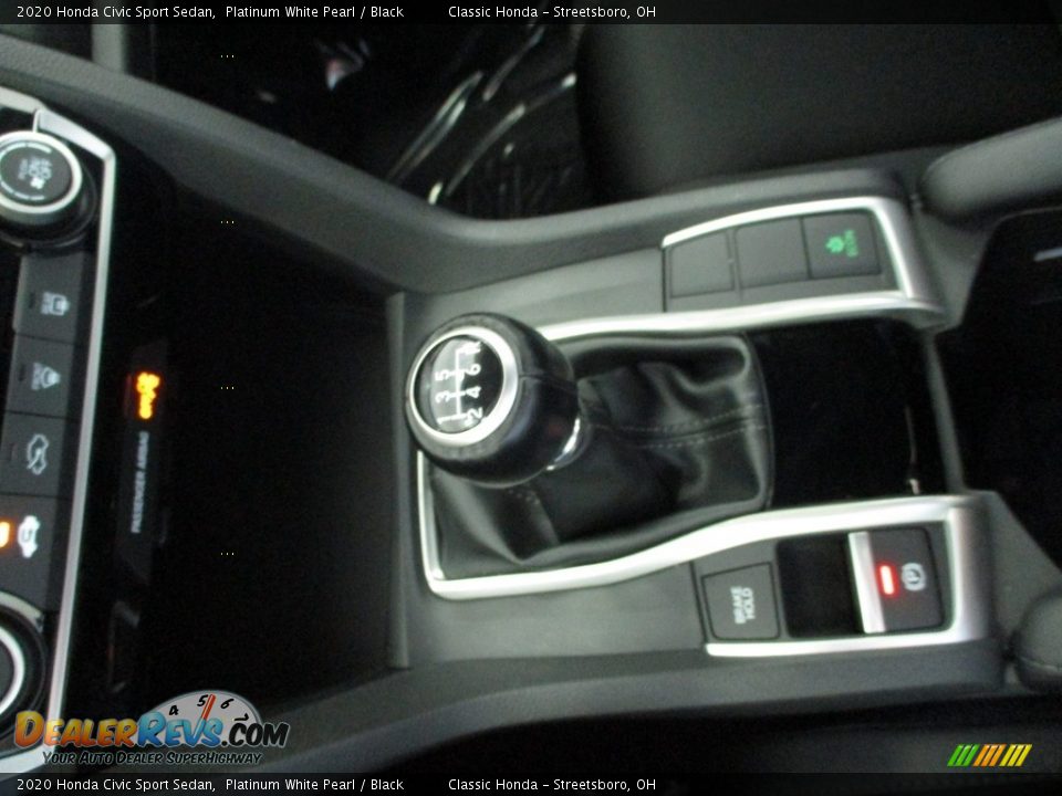 2020 Honda Civic Sport Sedan Platinum White Pearl / Black Photo #33