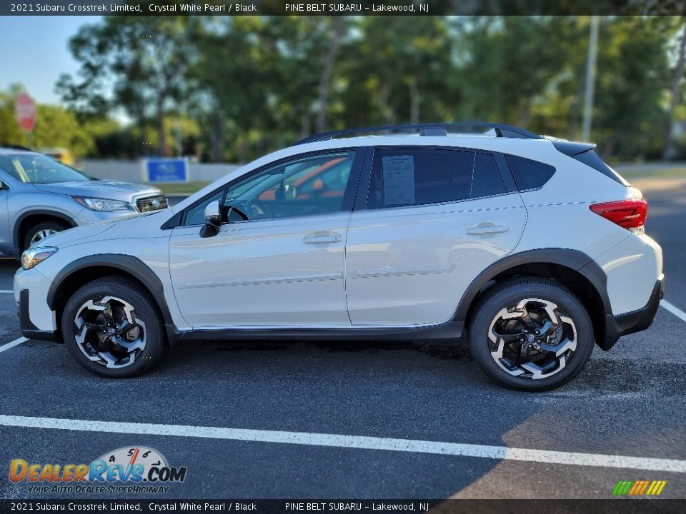 2021 Subaru Crosstrek Limited Crystal White Pearl / Black Photo #8