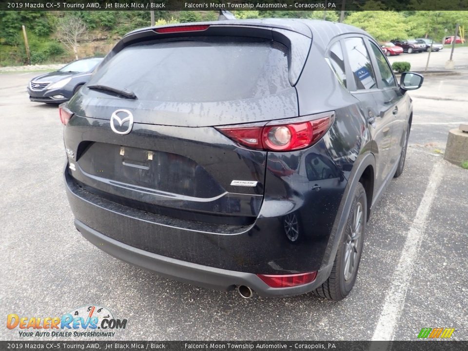 2019 Mazda CX-5 Touring AWD Jet Black Mica / Black Photo #4