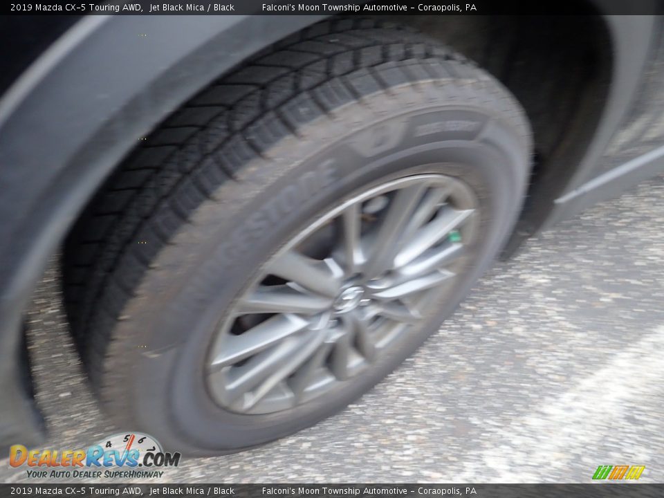 2019 Mazda CX-5 Touring AWD Jet Black Mica / Black Photo #5