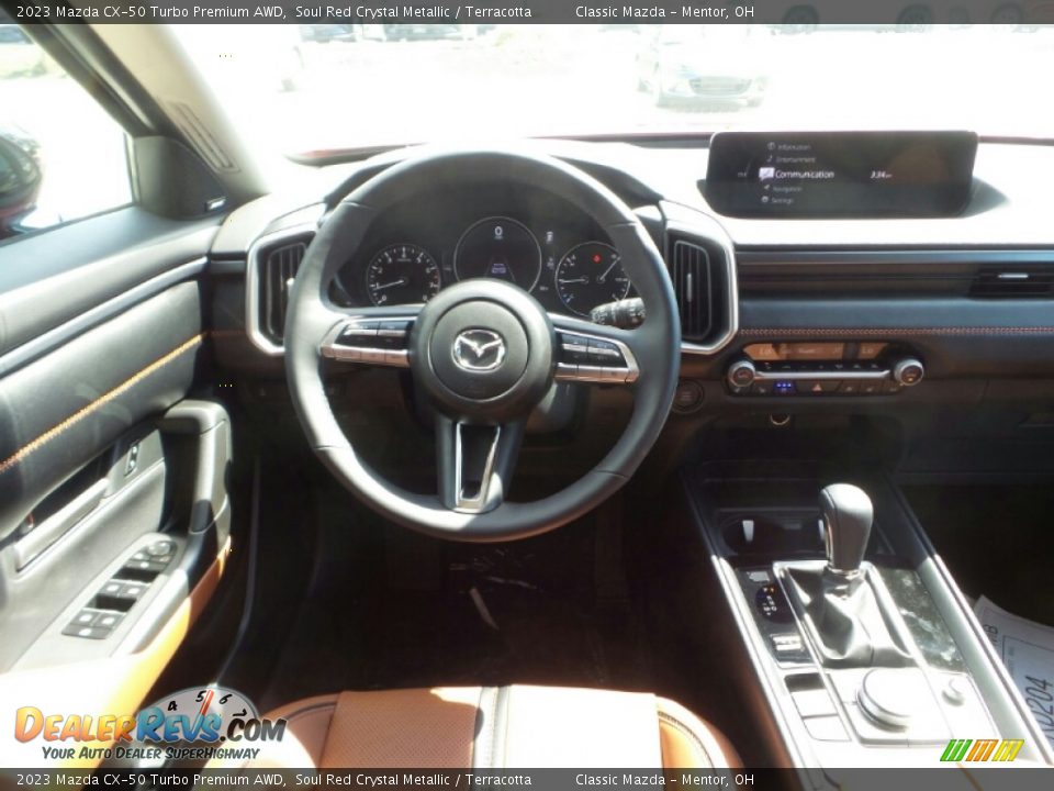 2023 Mazda CX-50 Turbo Premium AWD Soul Red Crystal Metallic / Terracotta Photo #4