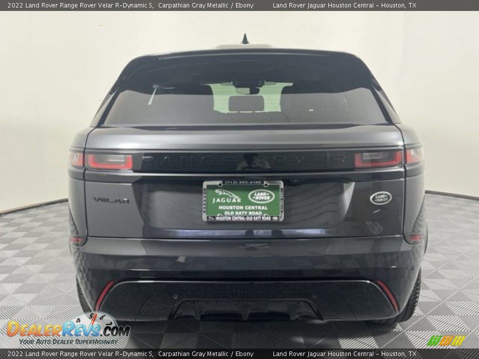 2022 Land Rover Range Rover Velar R-Dynamic S Carpathian Gray Metallic / Ebony Photo #7