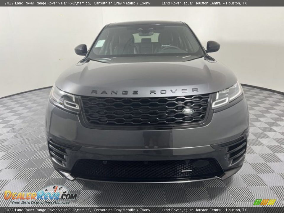 2022 Land Rover Range Rover Velar R-Dynamic S Carpathian Gray Metallic / Ebony Photo #8