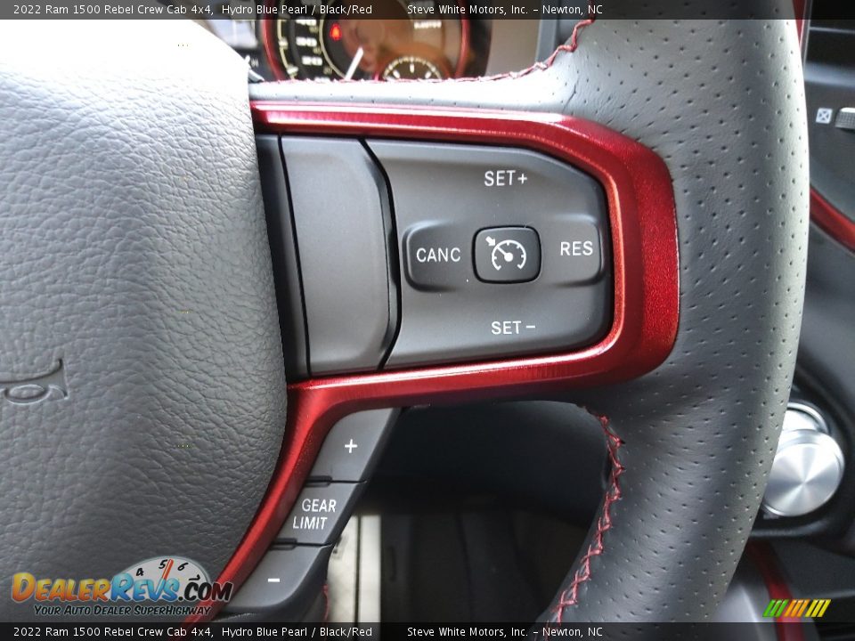 2022 Ram 1500 Rebel Crew Cab 4x4 Steering Wheel Photo #20