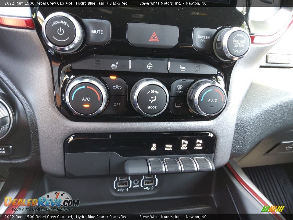 Controls of 2022 Ram 1500 Rebel Crew Cab 4x4 Photo #27