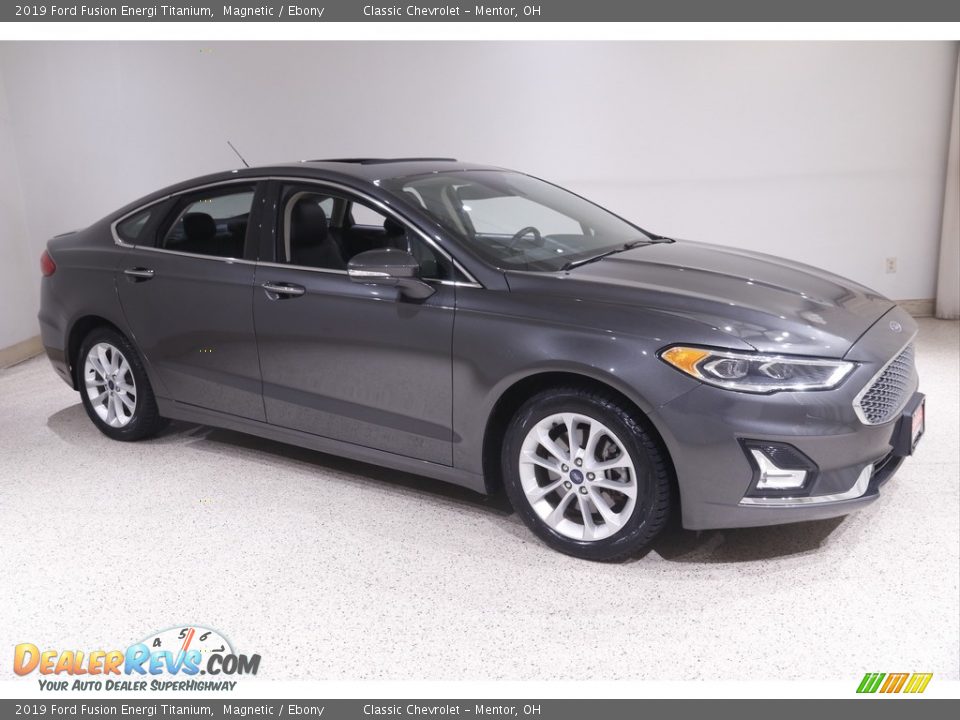 2019 Ford Fusion Energi Titanium Magnetic / Ebony Photo #1