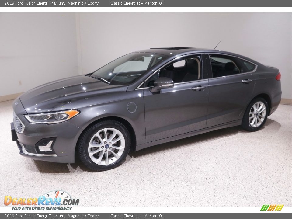 2019 Ford Fusion Energi Titanium Magnetic / Ebony Photo #3