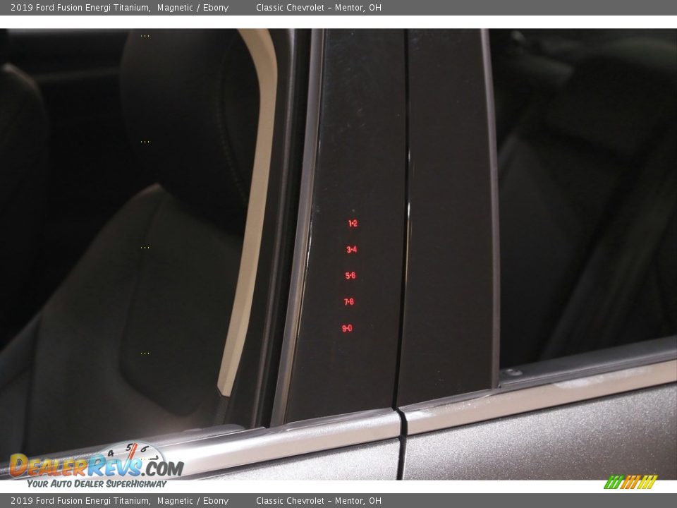 2019 Ford Fusion Energi Titanium Magnetic / Ebony Photo #5