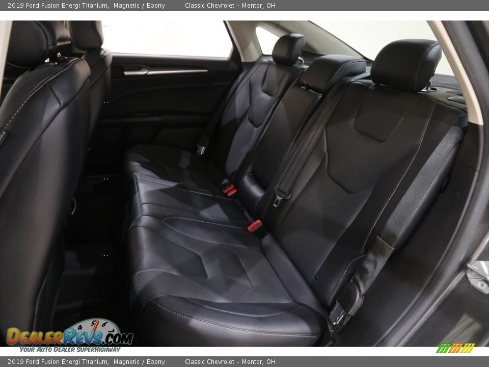 2019 Ford Fusion Energi Titanium Magnetic / Ebony Photo #21