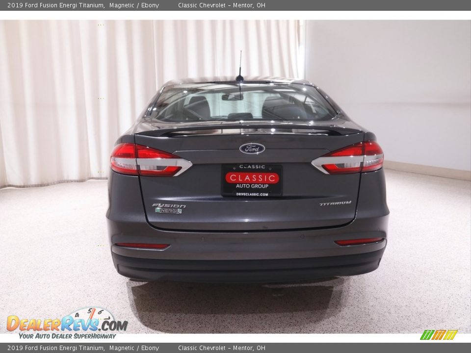 2019 Ford Fusion Energi Titanium Magnetic / Ebony Photo #22