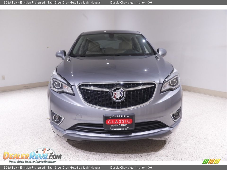 2019 Buick Envision Preferred Satin Steel Gray Metallic / Light Neutral Photo #2