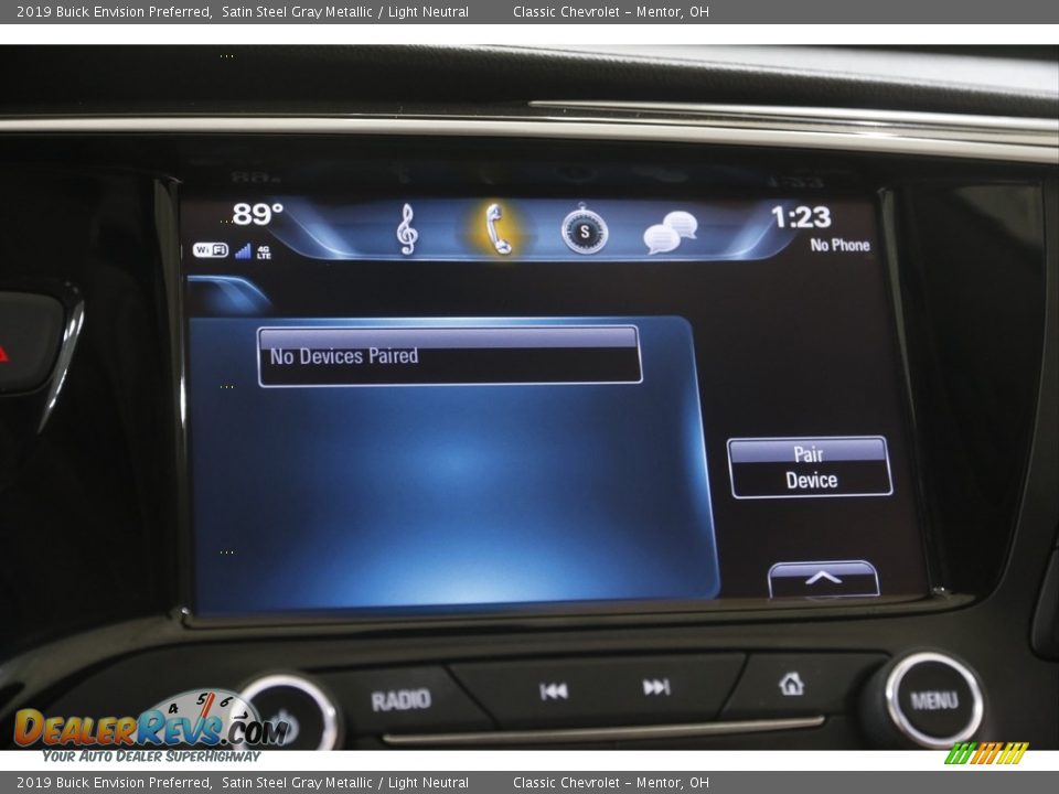 Controls of 2019 Buick Envision Preferred Photo #11