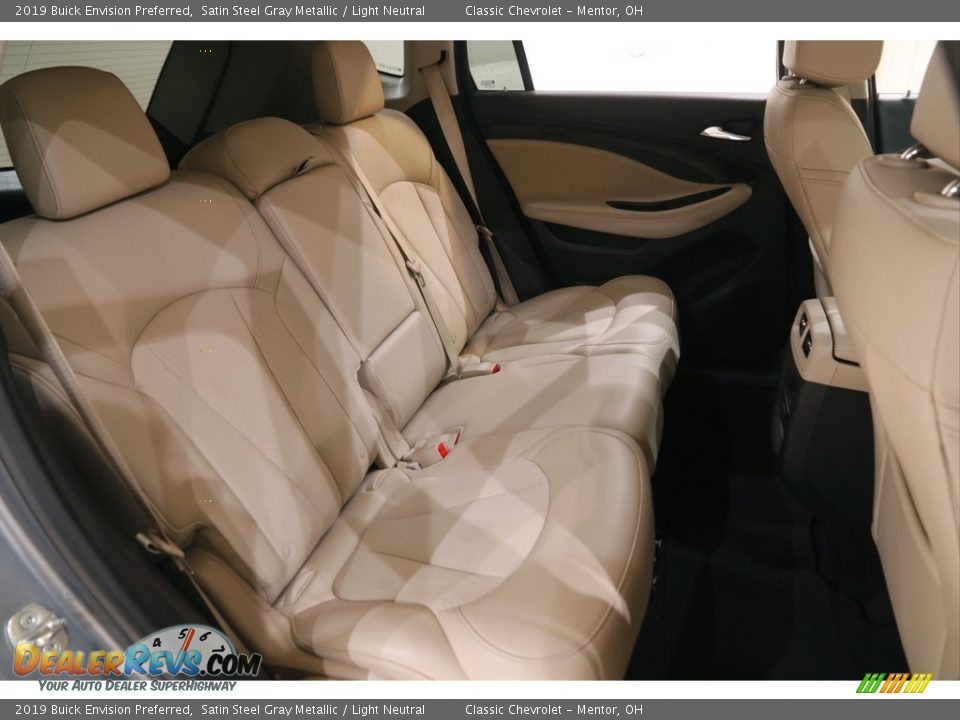 Rear Seat of 2019 Buick Envision Preferred Photo #17