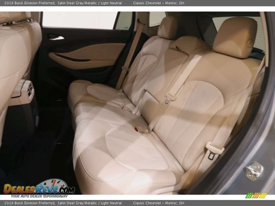 Rear Seat of 2019 Buick Envision Preferred Photo #18