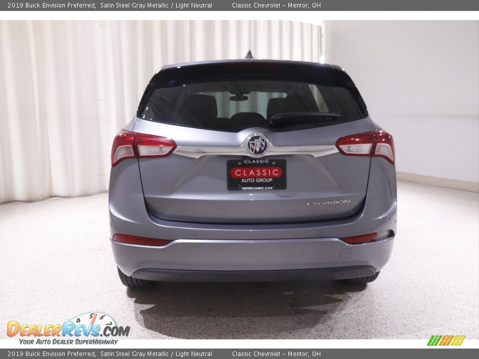 2019 Buick Envision Preferred Satin Steel Gray Metallic / Light Neutral Photo #19