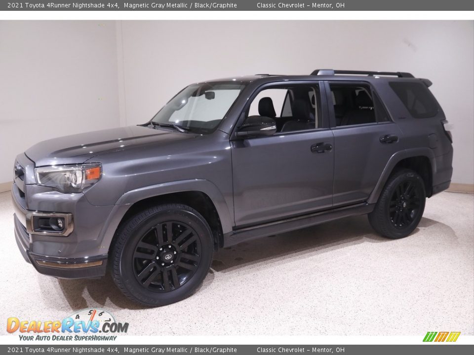 2021 Toyota 4Runner Nightshade 4x4 Magnetic Gray Metallic / Black/Graphite Photo #3