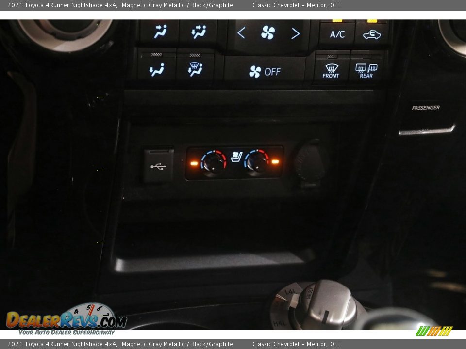 2021 Toyota 4Runner Nightshade 4x4 Magnetic Gray Metallic / Black/Graphite Photo #14