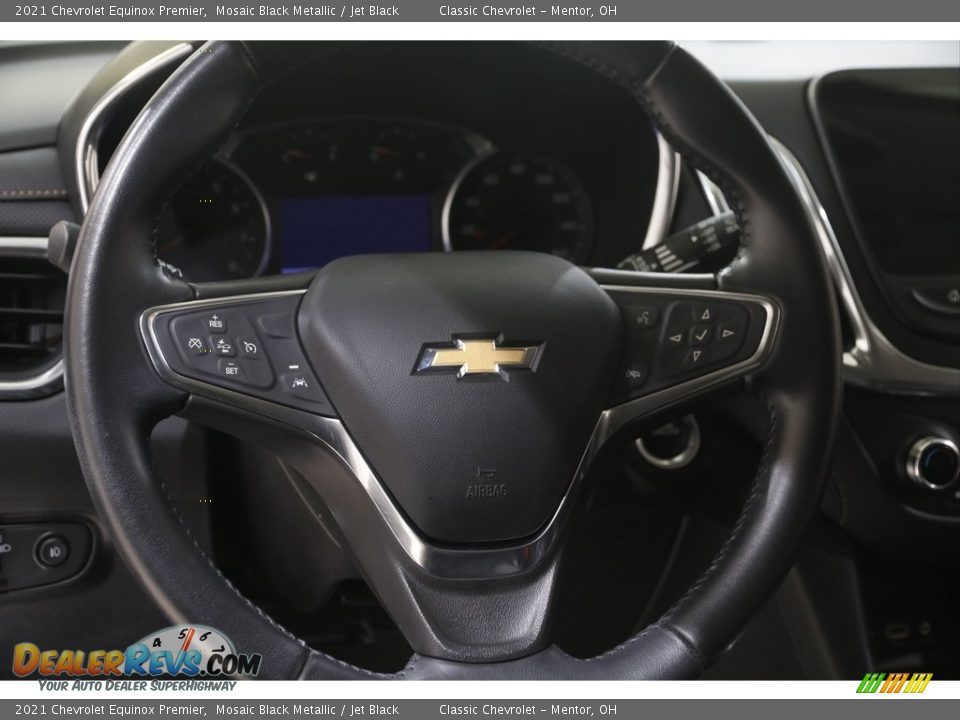 2021 Chevrolet Equinox Premier Mosaic Black Metallic / Jet Black Photo #7