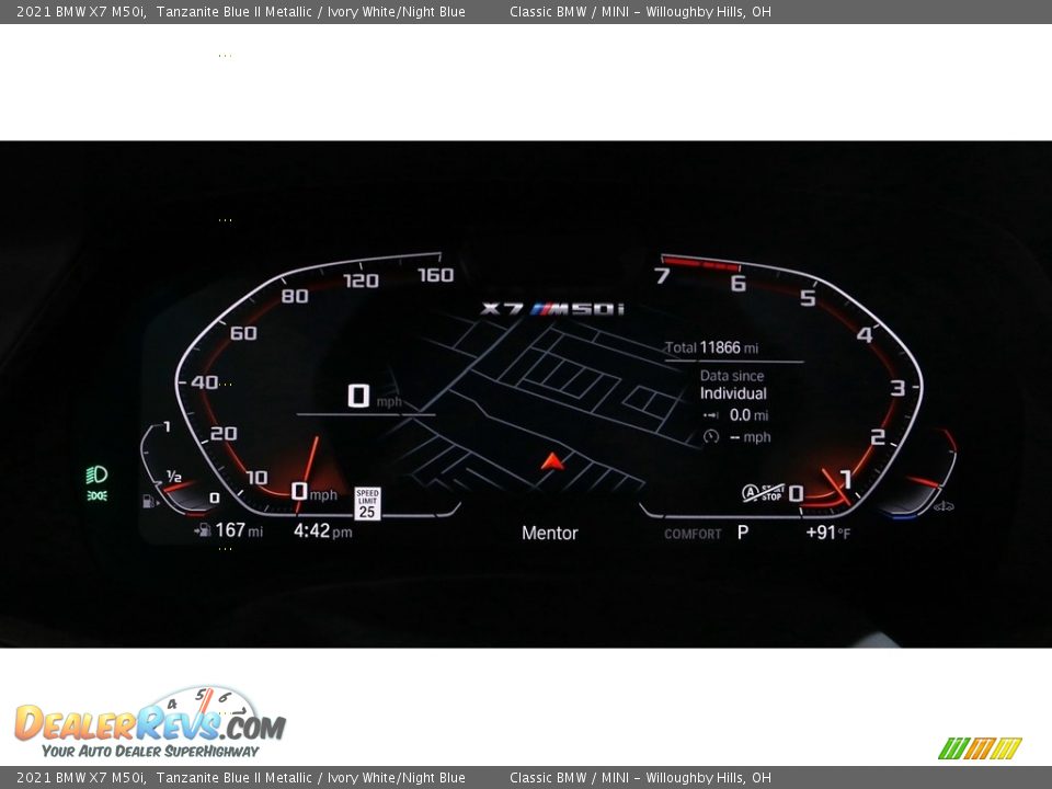 2021 BMW X7 M50i Gauges Photo #8