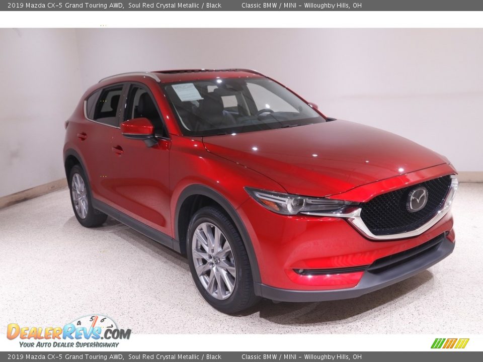 2019 Mazda CX-5 Grand Touring AWD Soul Red Crystal Metallic / Black Photo #1