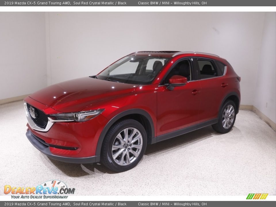 2019 Mazda CX-5 Grand Touring AWD Soul Red Crystal Metallic / Black Photo #3