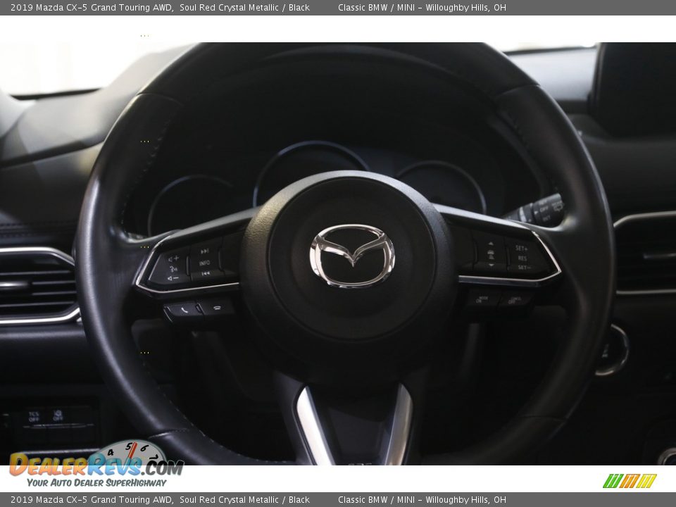 2019 Mazda CX-5 Grand Touring AWD Soul Red Crystal Metallic / Black Photo #7