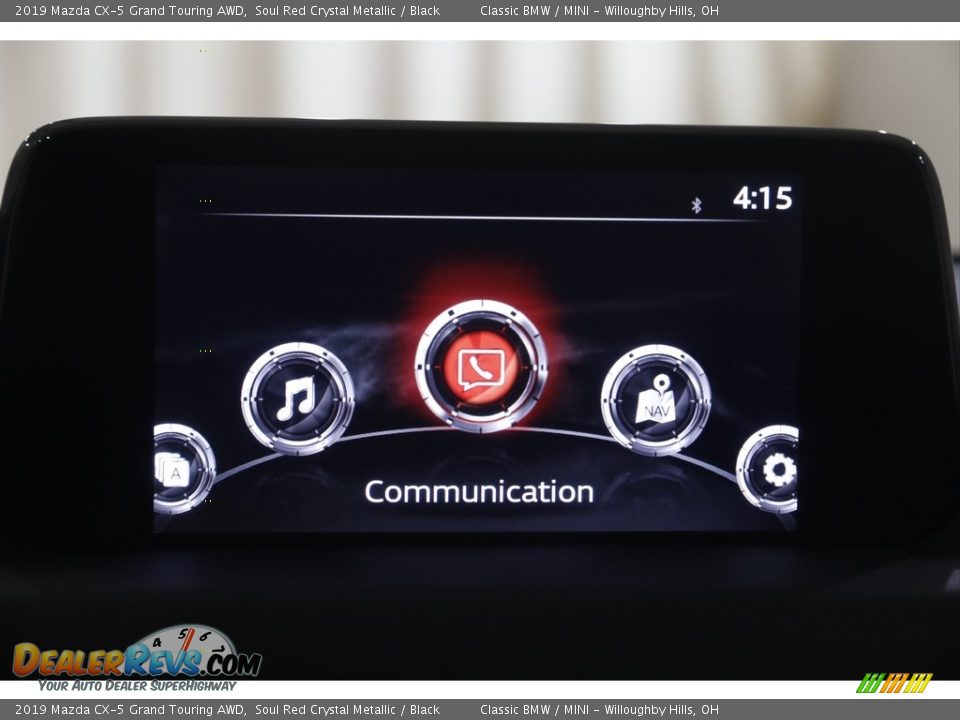 2019 Mazda CX-5 Grand Touring AWD Soul Red Crystal Metallic / Black Photo #10