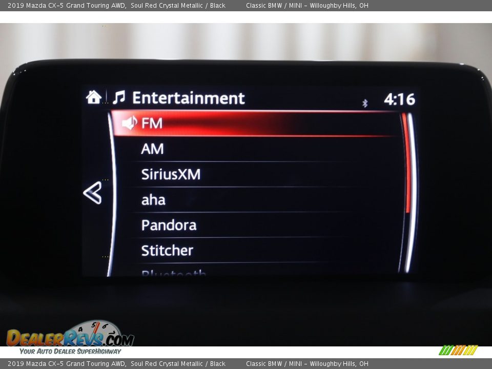 2019 Mazda CX-5 Grand Touring AWD Soul Red Crystal Metallic / Black Photo #12