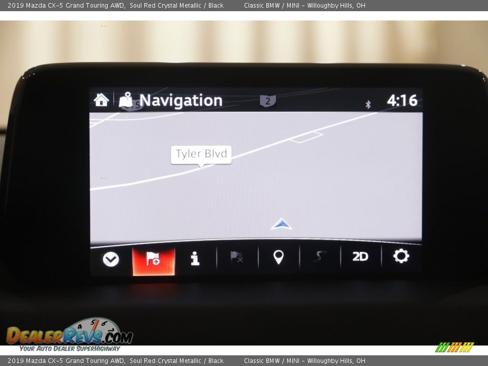 2019 Mazda CX-5 Grand Touring AWD Soul Red Crystal Metallic / Black Photo #13