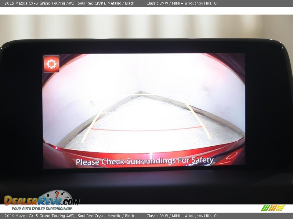 2019 Mazda CX-5 Grand Touring AWD Soul Red Crystal Metallic / Black Photo #14