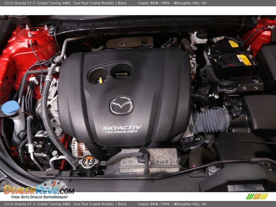 2019 Mazda CX-5 Grand Touring AWD Soul Red Crystal Metallic / Black Photo #22