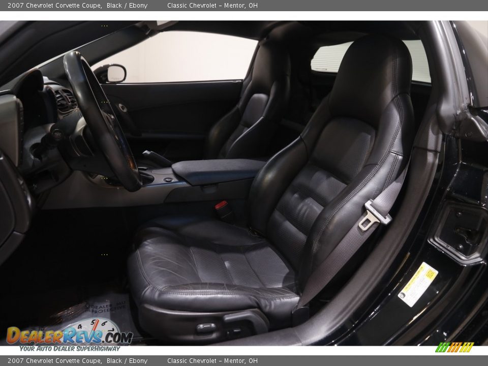 2007 Chevrolet Corvette Coupe Black / Ebony Photo #4