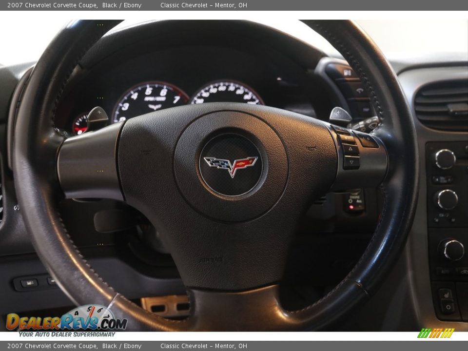 2007 Chevrolet Corvette Coupe Black / Ebony Photo #6