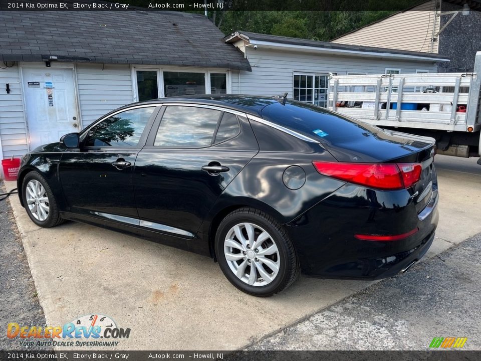 2014 Kia Optima EX Ebony Black / Gray Photo #6