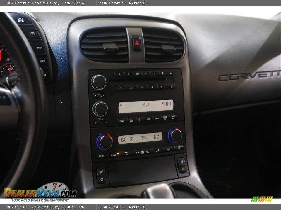 2007 Chevrolet Corvette Coupe Black / Ebony Photo #9