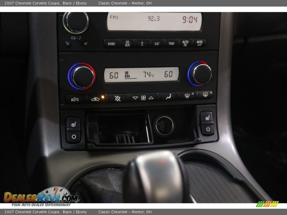 2007 Chevrolet Corvette Coupe Black / Ebony Photo #10