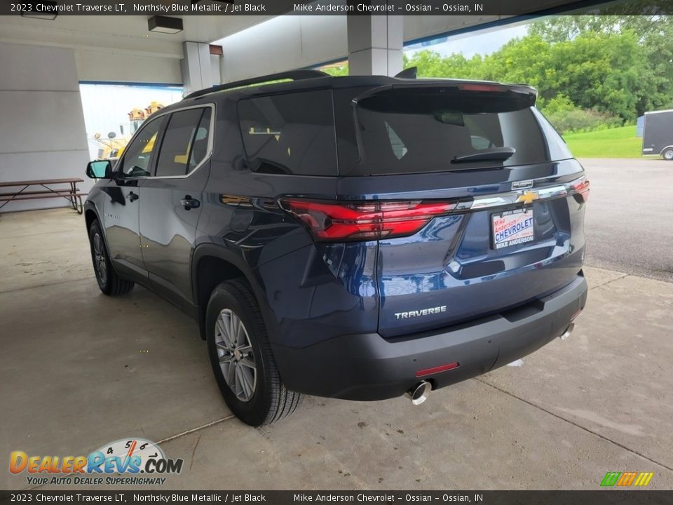 2023 Chevrolet Traverse LT Northsky Blue Metallic / Jet Black Photo #9