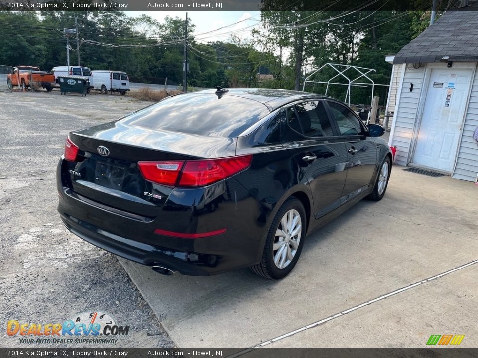 2014 Kia Optima EX Ebony Black / Gray Photo #9