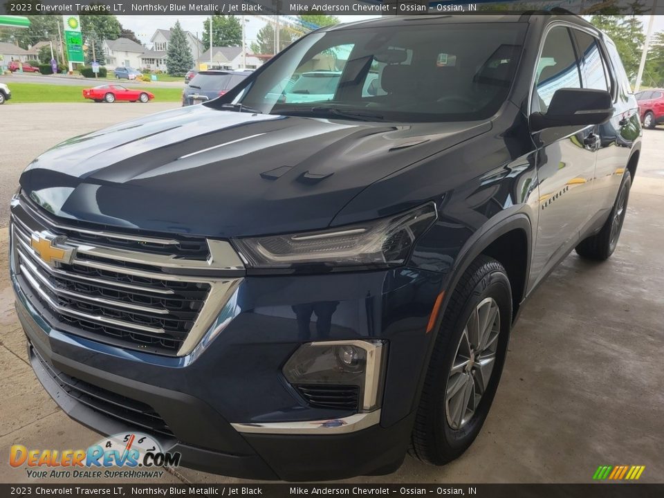 2023 Chevrolet Traverse LT Northsky Blue Metallic / Jet Black Photo #10